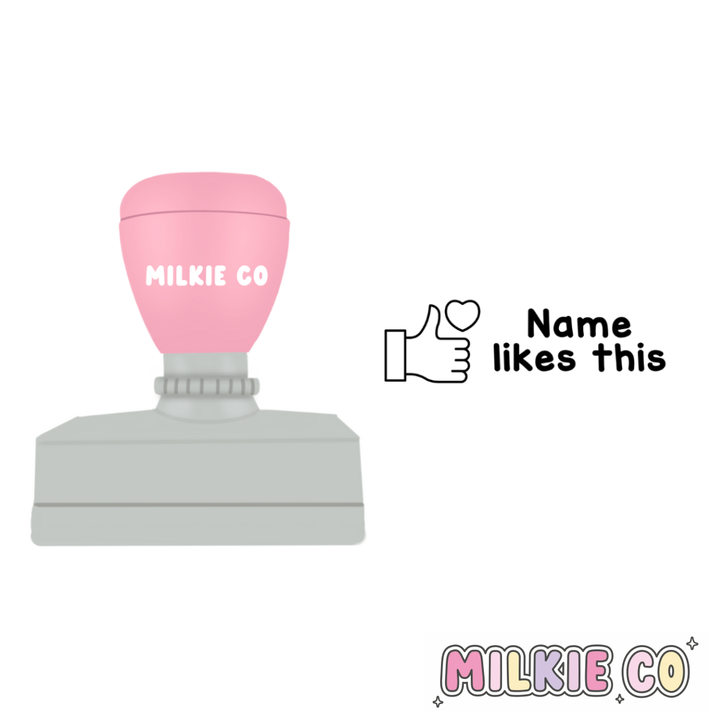 Rectangular: ’Likes this’ Stamp