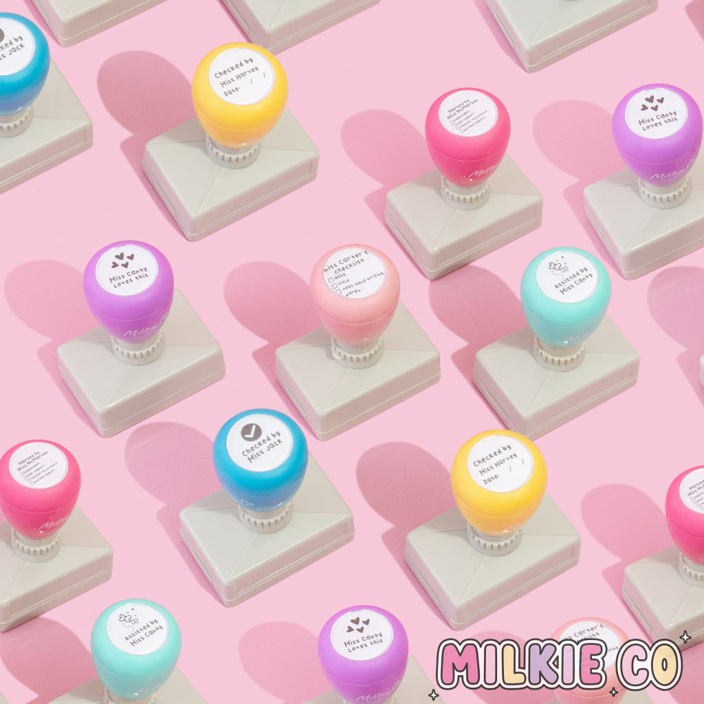 Rectangular: ’Loves this’ Stamp (Hearts)