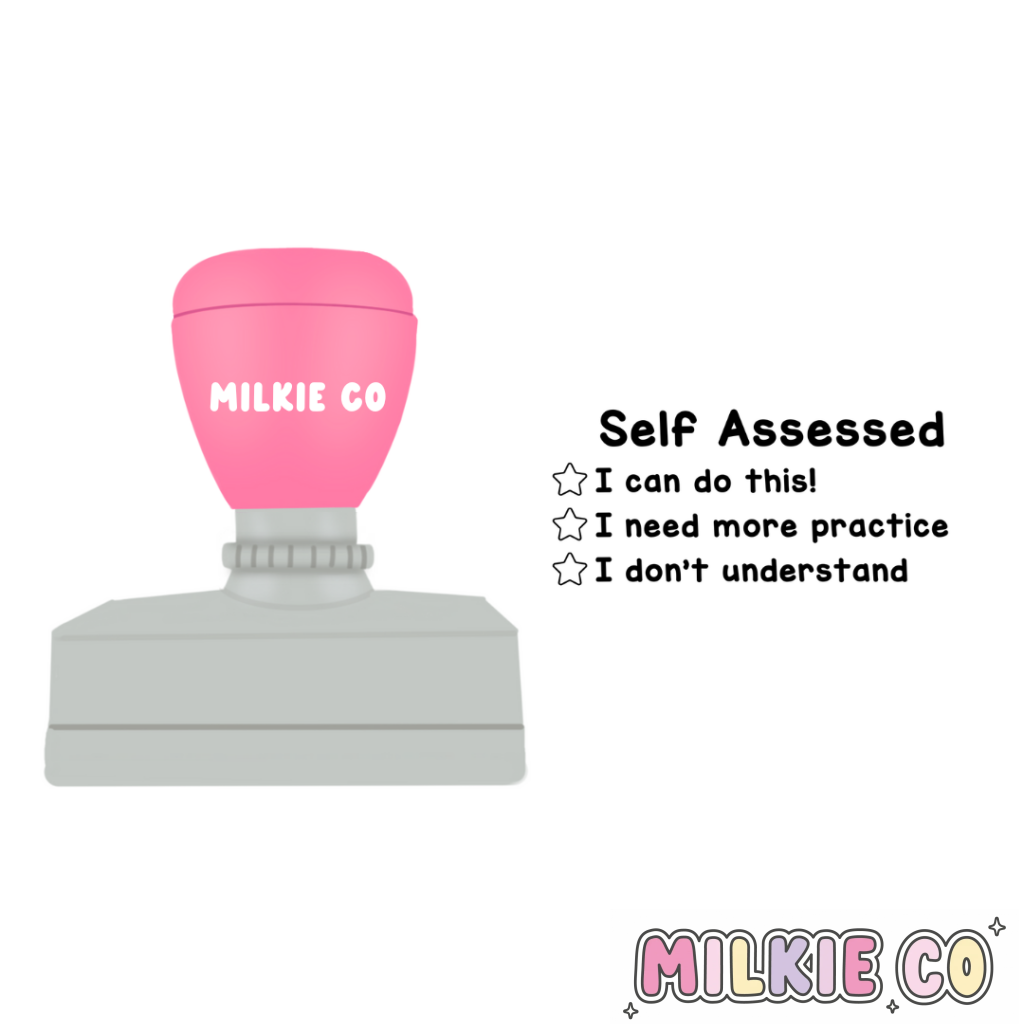 Rectangular: Self Assessed Work Stamp