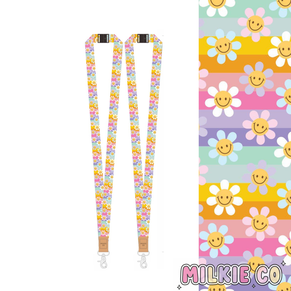 Retro Summer Fabric Lanyard [PRE-ORDER LATE SEP] All Products