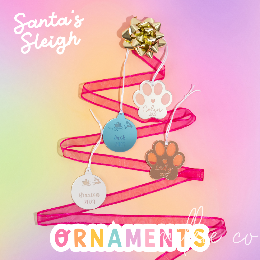 Santas Sleigh Ornament