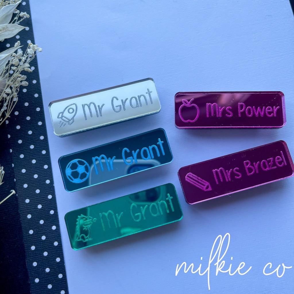 Simple Name Badges