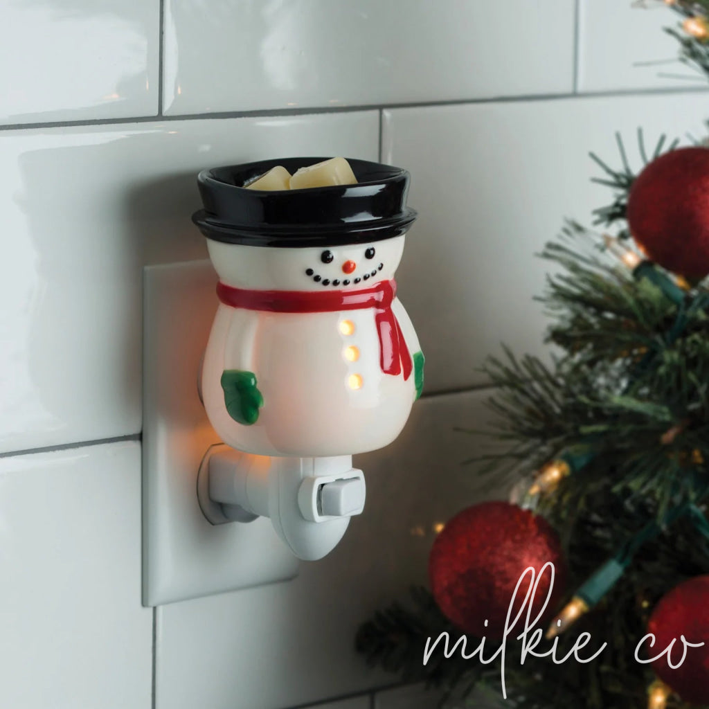 Snowman Pluggable Melt Warmer - Milkie Co