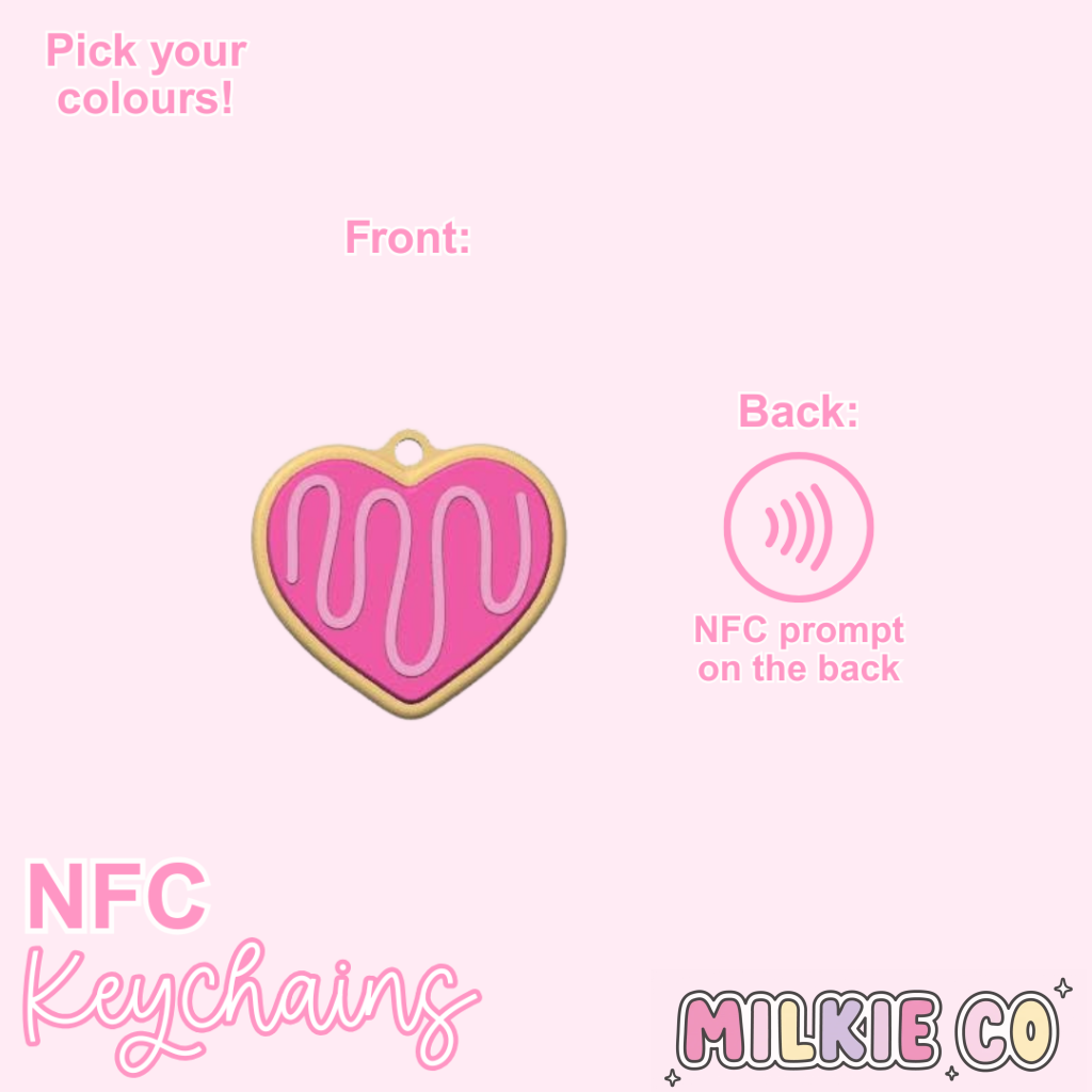 Sugar Cookie (Icing) NFC Keychain All Products