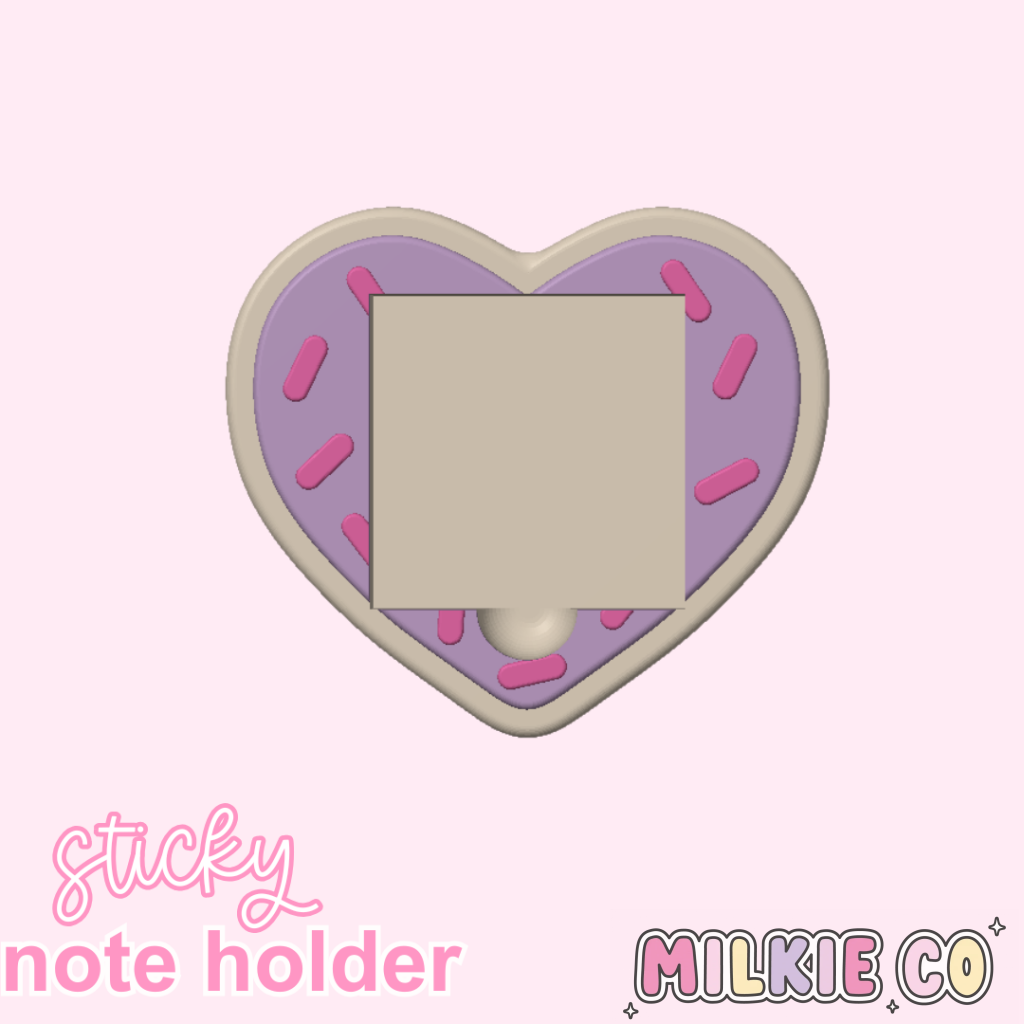 Sugar Cookie Sticky Note Holder