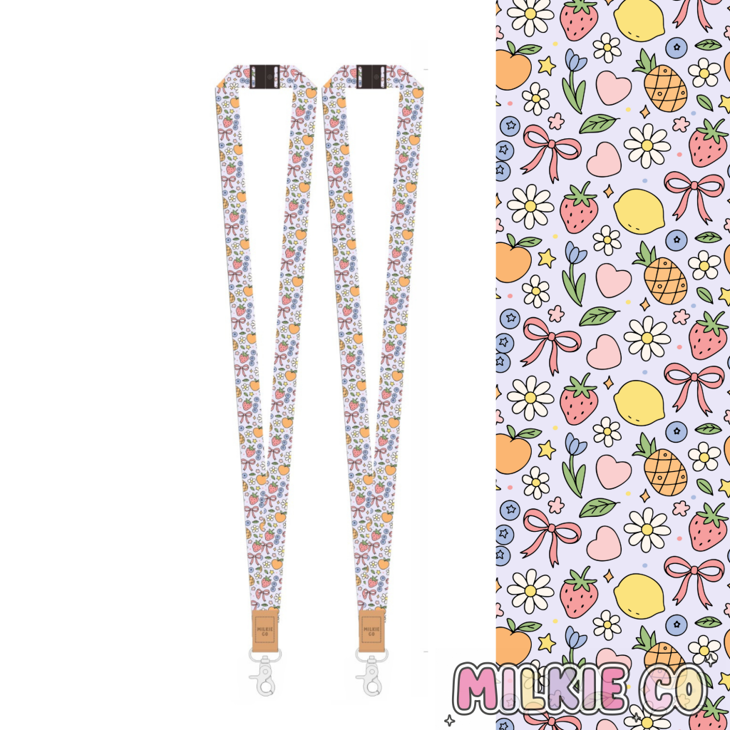 Summer Fabric Lanyard [PRE-ORDER LATE SEP] All Products