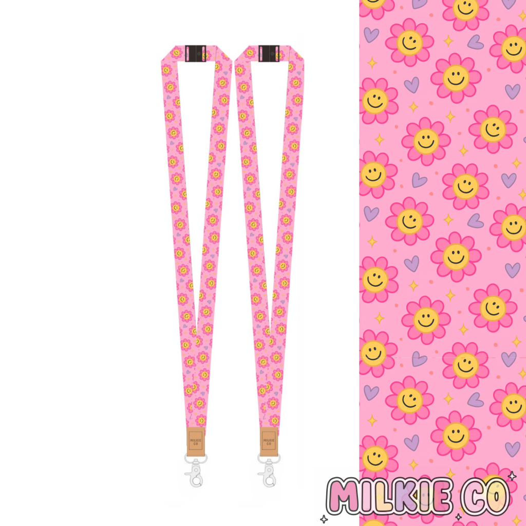 Sunny Days Fabric Lanyard [PRE-ORDER LATE SEP] All Products