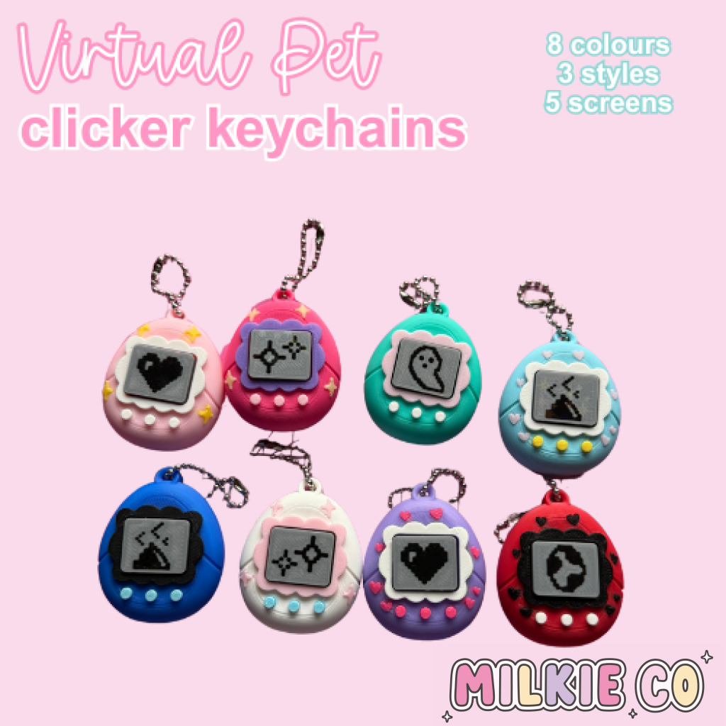 Tamagotchi Clicker Keychain All Products