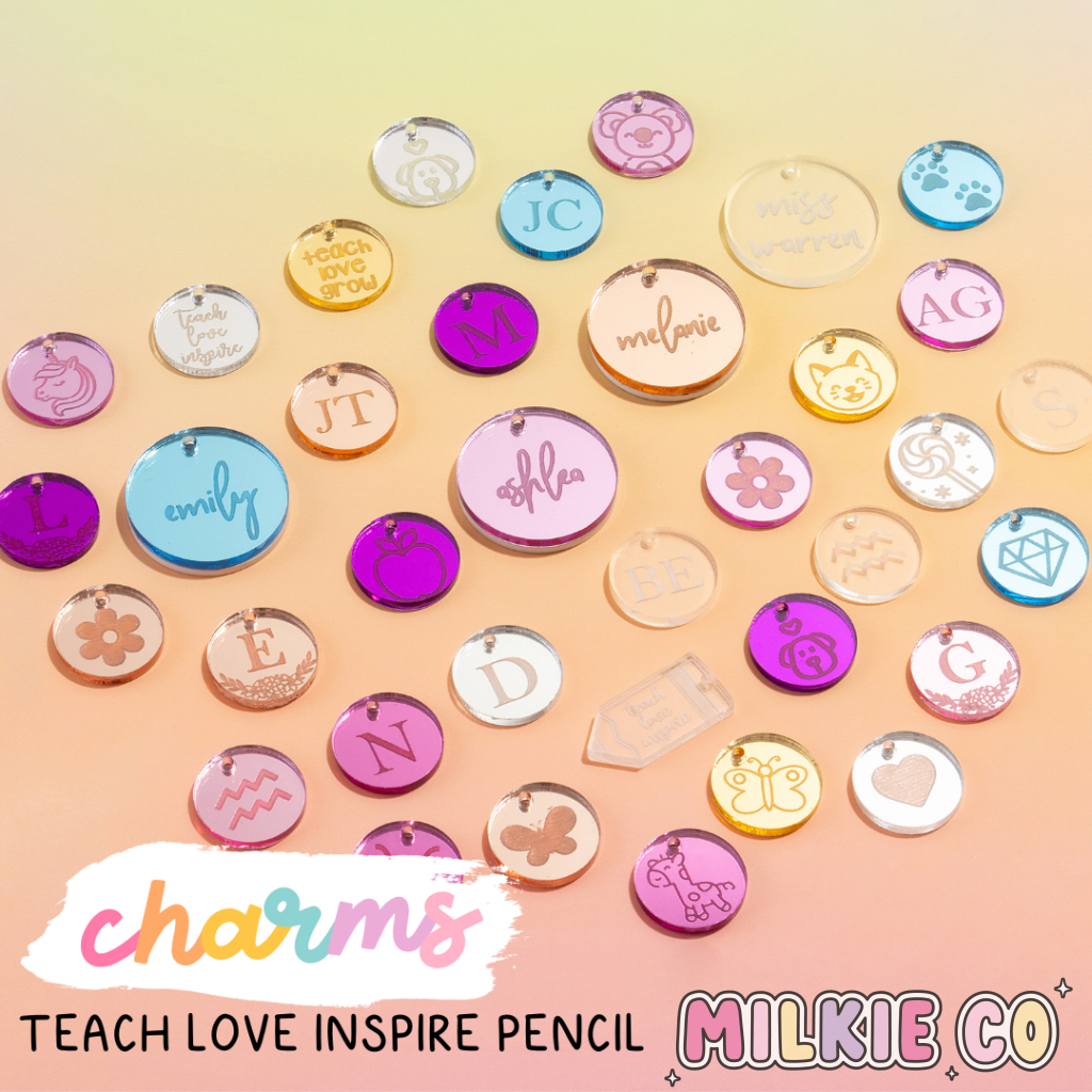 Teach Love Inspire Pencil Charm