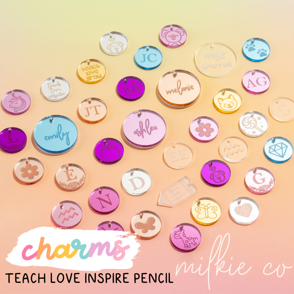 Teach Love Inspire Pencil Charm