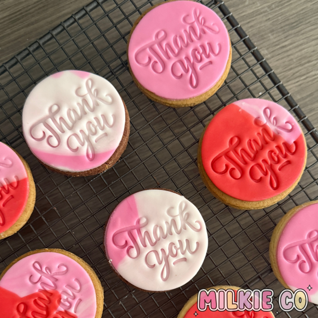 ’Thank You’ Cookie Embosser