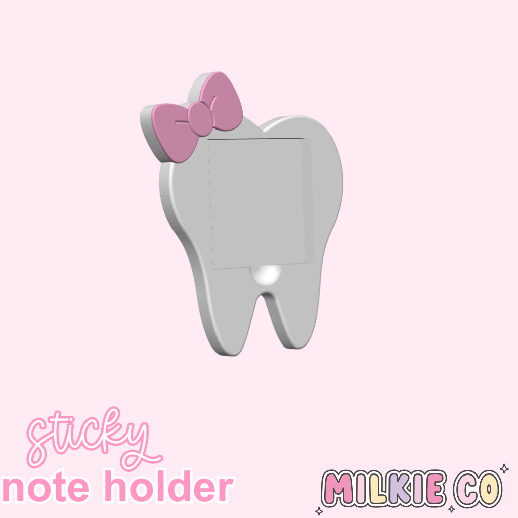 Tooth Sticky Note Holder
