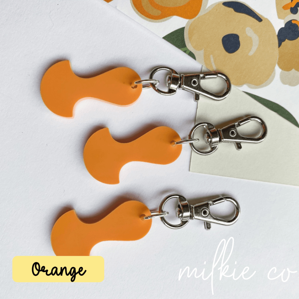 Trolley Tokens - Solid Orange All Products