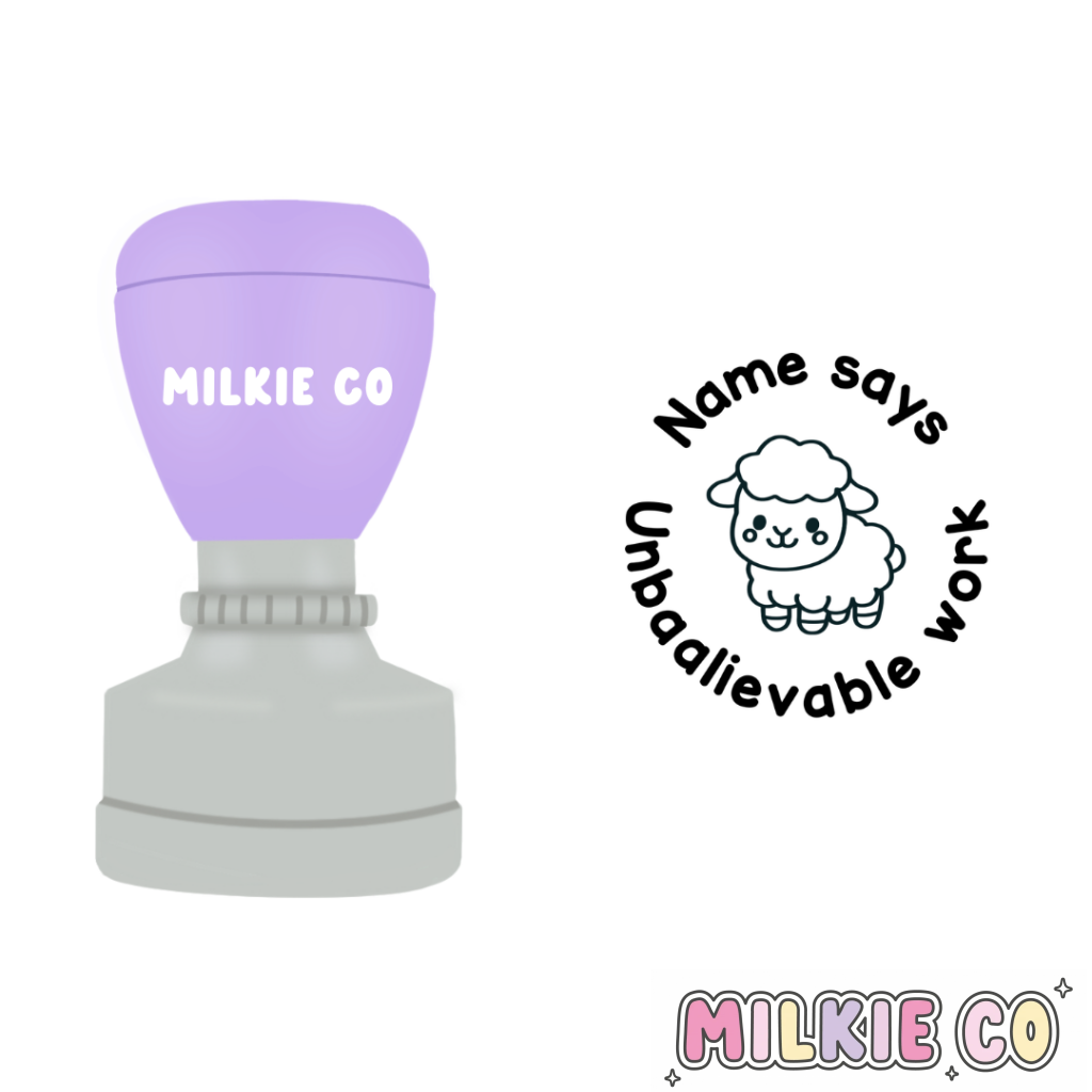 ’Unbaalievable work’ Stamp