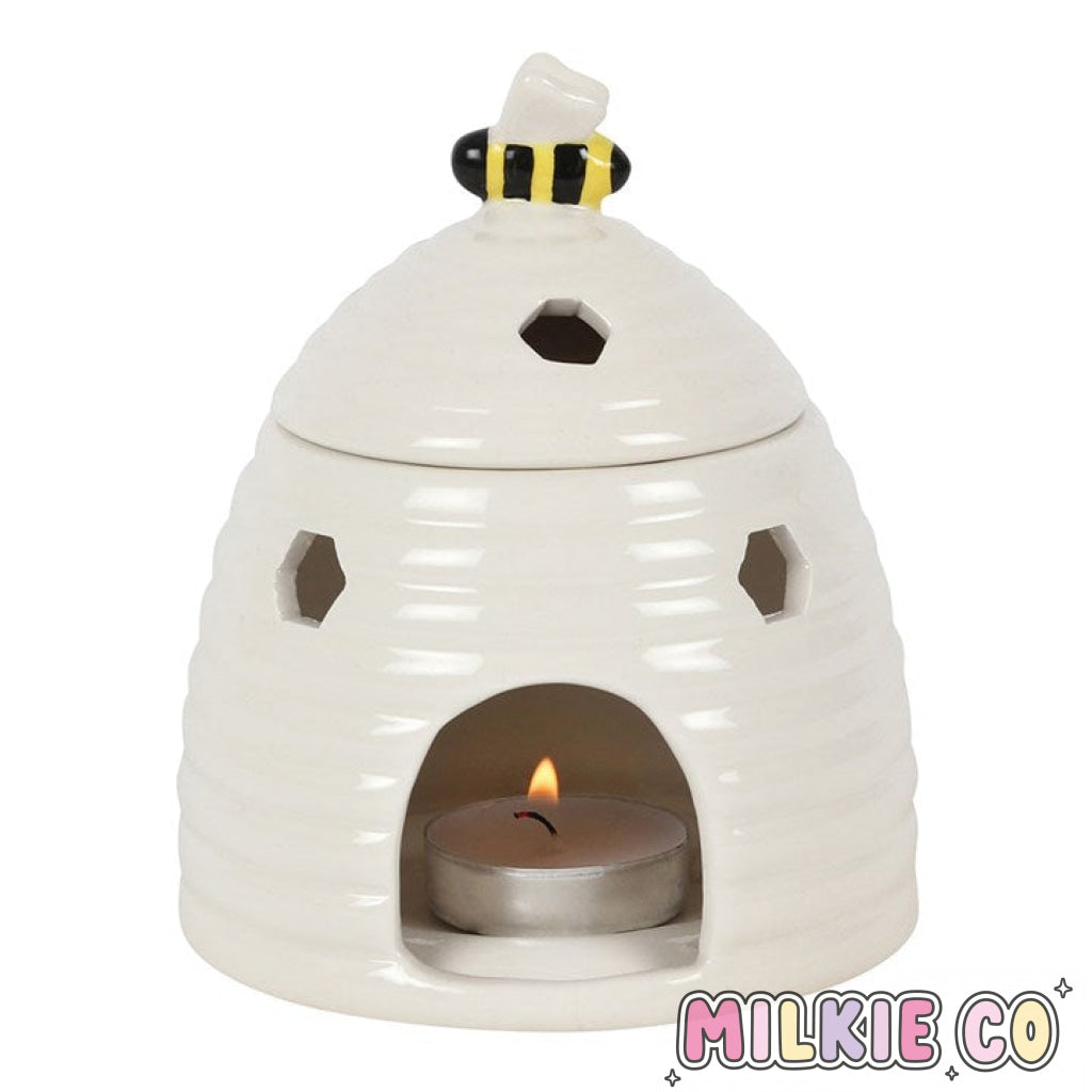 White Beehive Wax Melt Burner All Products