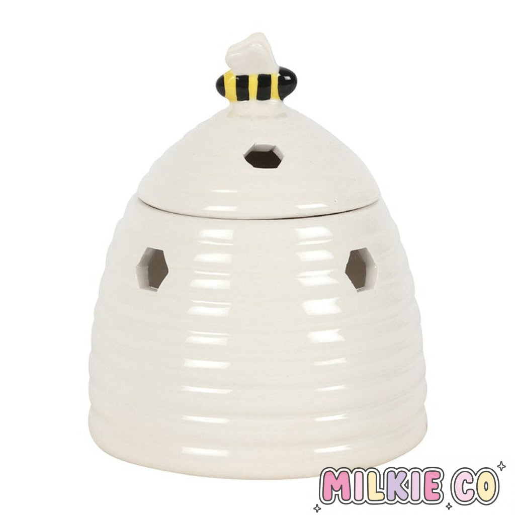 White Beehive Wax Melt Burner All Products