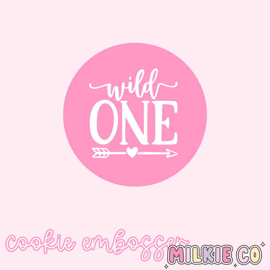 ’Wild One’ Cookie Embosser