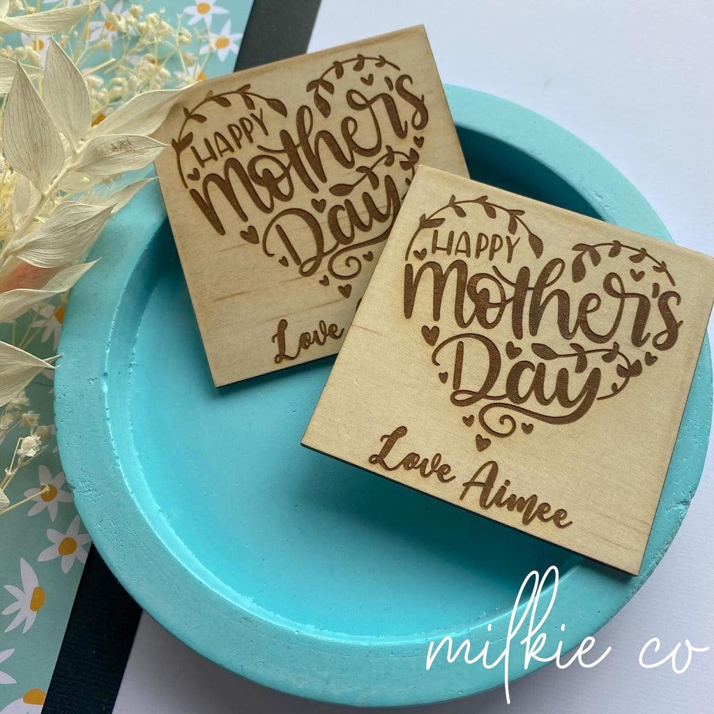 Happy Mothers Day Wood Card All Products