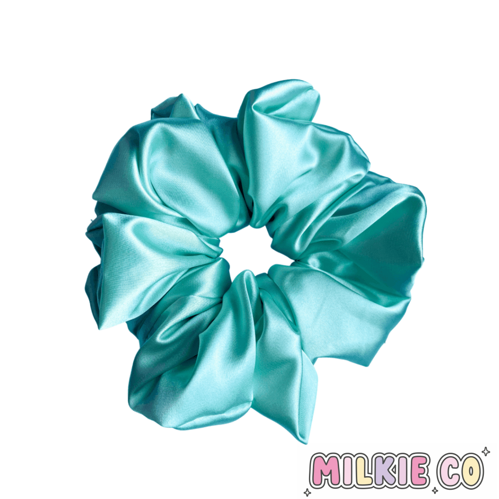 Xxl Gelato Mint Satin Scrunchie All Products