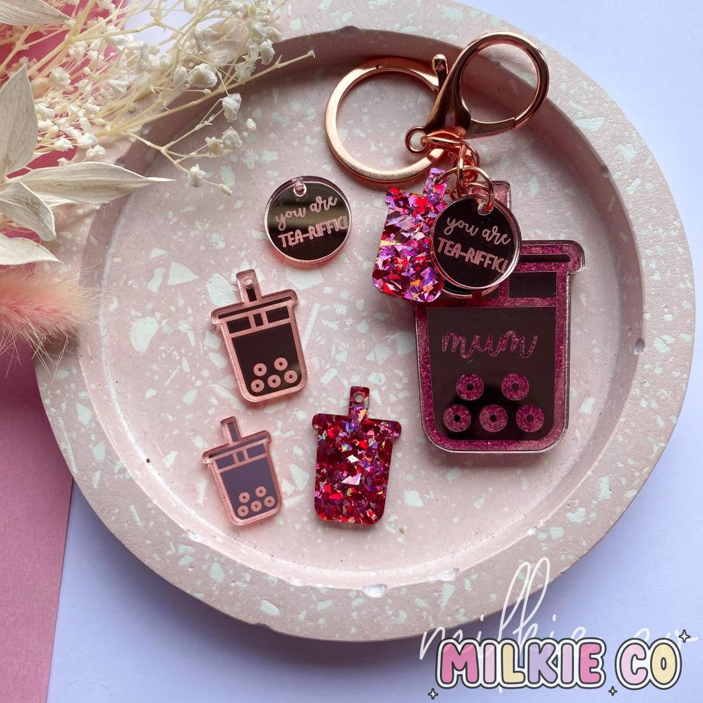 You are Tea-Riffic Keychain - Milkie Co