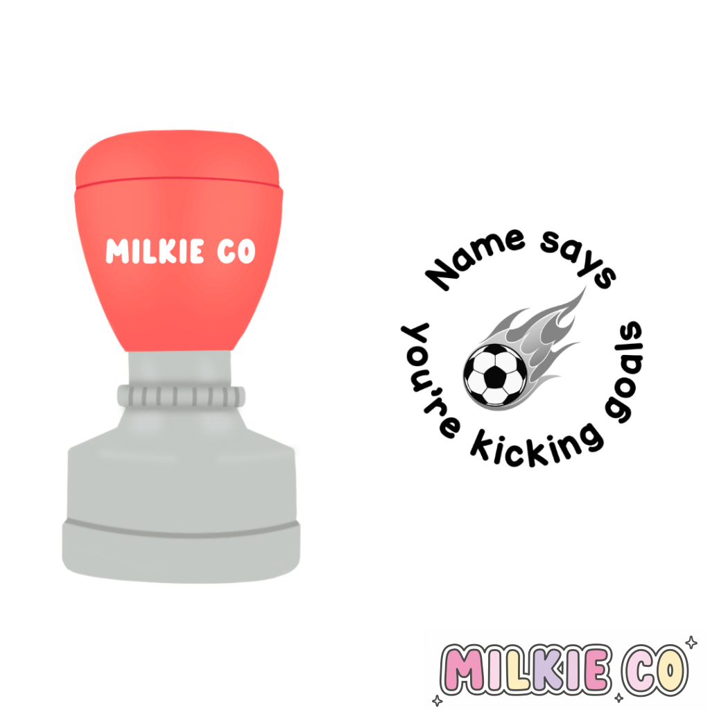 ’You’re kicking goals’ Stamp