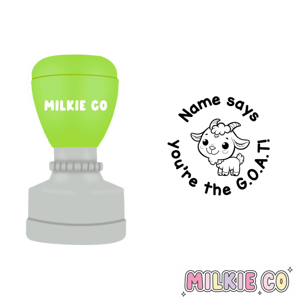 ’You’re the G.O.A.T’ Stamp