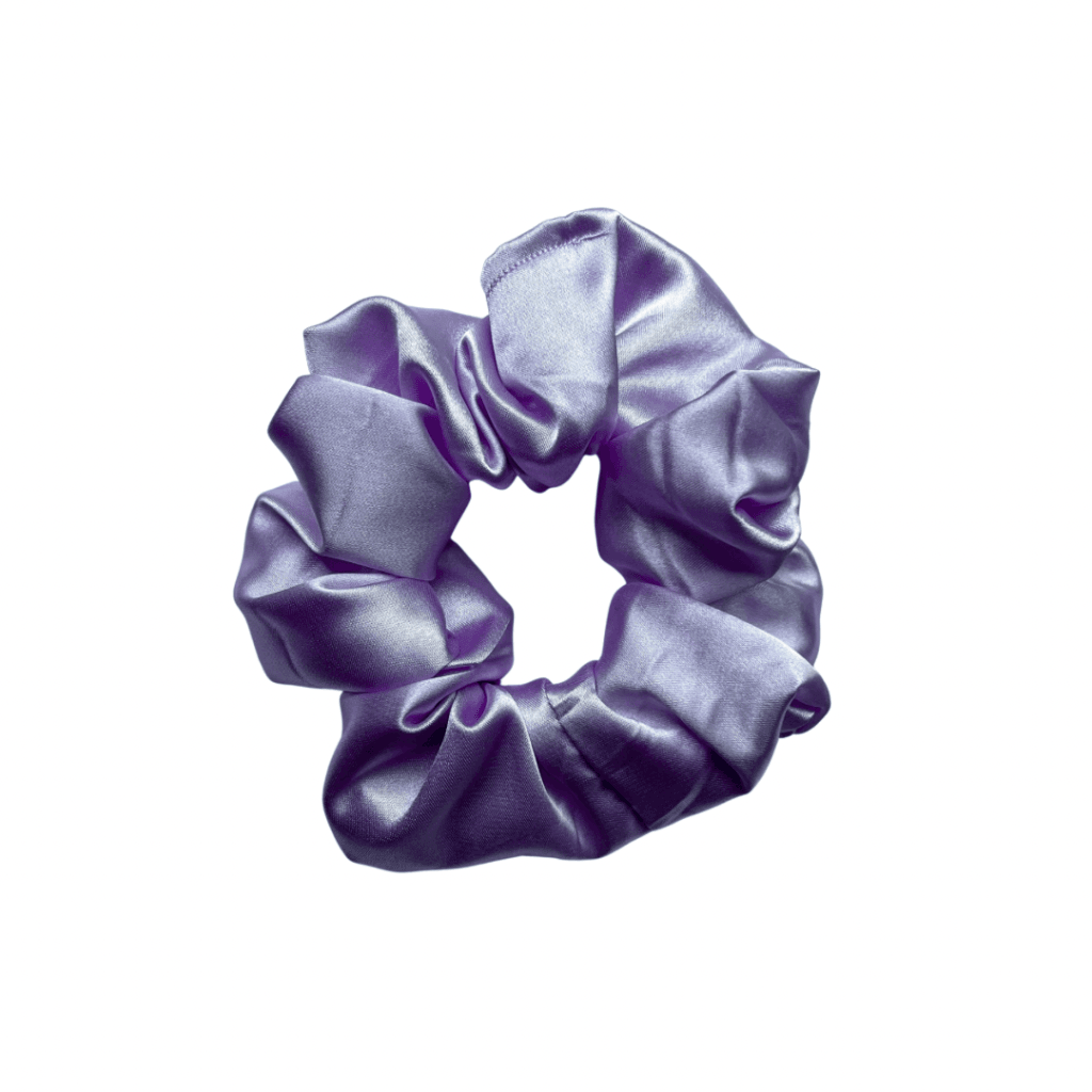 Lilac Satin Scrunchie All Products