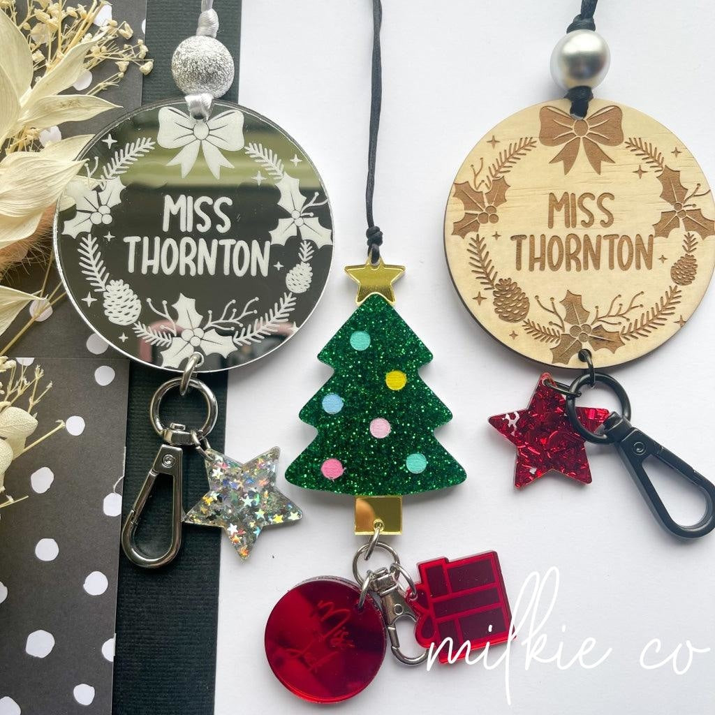 Personalised Christmas Things Lanyard All Products